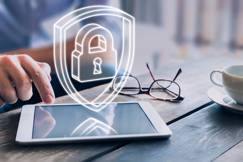 data protection on tablet